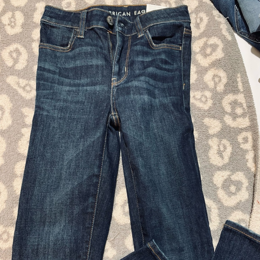 American Eagle high rise jeggings size 2 NWT